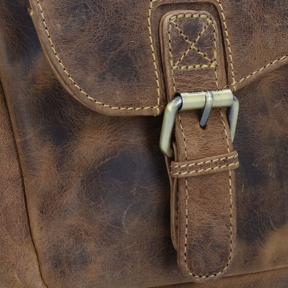 Greenburry Vintage Umhängetasche Leder 26 cm