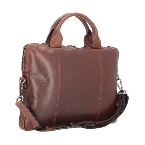 Leonhard Heyden Roma Aktentasche Leder 38 cm Laptopfach