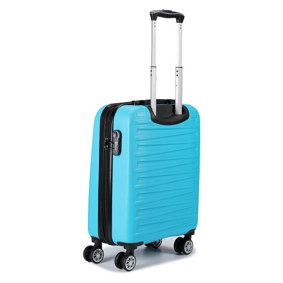 Benzi 5493 4 Rollen Kabinentrolley S 53 cm mit Dehnfalte