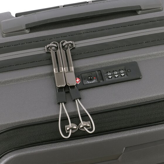 Travelite Air Base 4 Rollen Kabinentrolley 55 cm Laptopfach