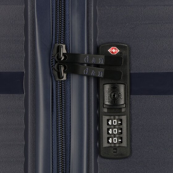 d&n Travel Line 4200 4 Rollen Trolley L 77 cm