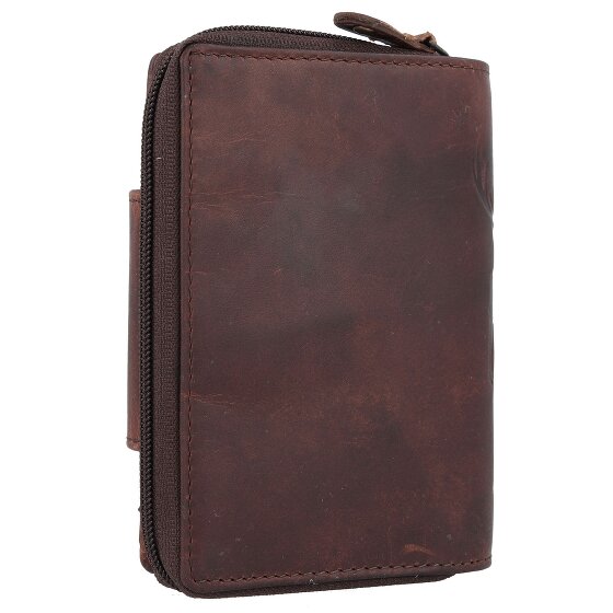 Jack Kinsky Monterey Geldbörse RFID Schutz Leder 10 cm