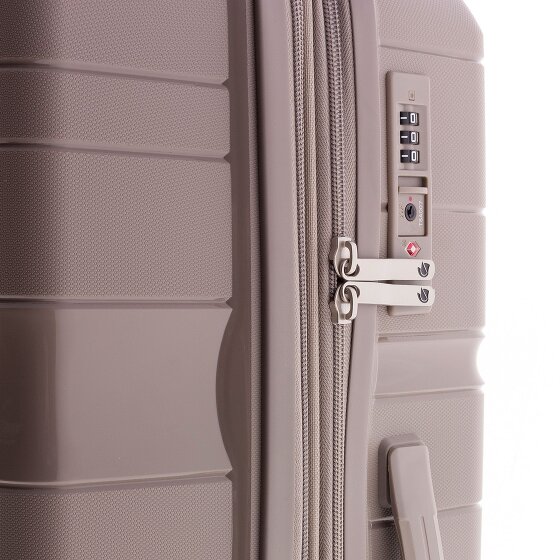 Gladiator 3800 4 Rollen Trolley 77 cm mit Dehnfalte