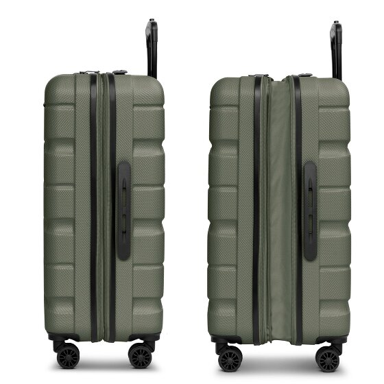 Franky Munich 4.0 4 Rollen Trolley L 76 cm mit Dehnfalte