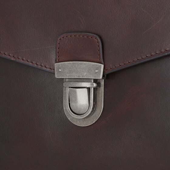 Leonhard Heyden Roma Aktentasche Leder 39 cm Laptopfach