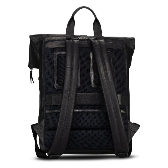 Jost Glasgow Daypack RFID Schutz Leder 42 cm Laptopfach