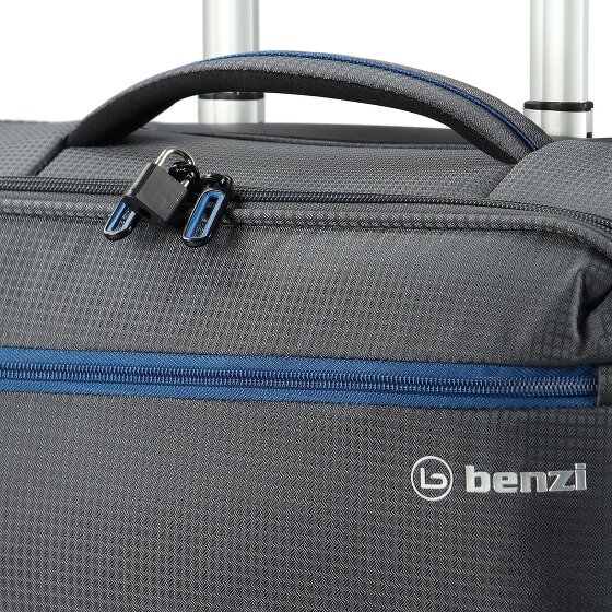Benzi 5825 4 Rollen Kabinentrolley 55 cm mit Dehnfalte