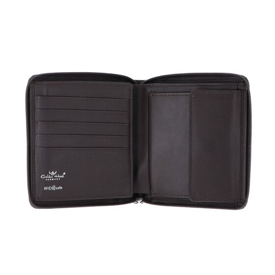 Golden Head Polo Geldbörse RFID Leder 10,5 cm