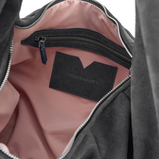 LES VISIONNAIRES Greta Essential Schultertasche Leder 43 cm