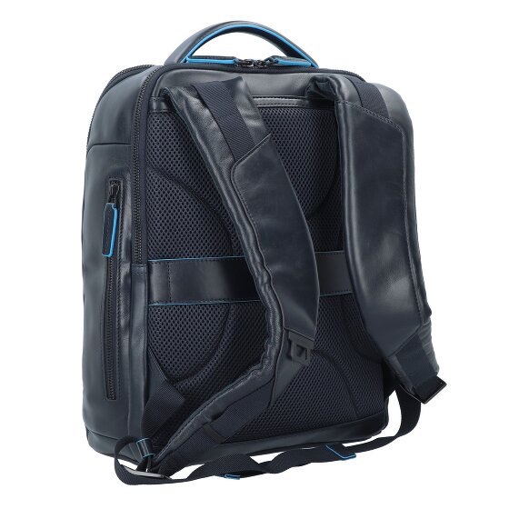 Piquadro Blue Square Revamp Business-Rucksack Leder 37 cm Laptopfach