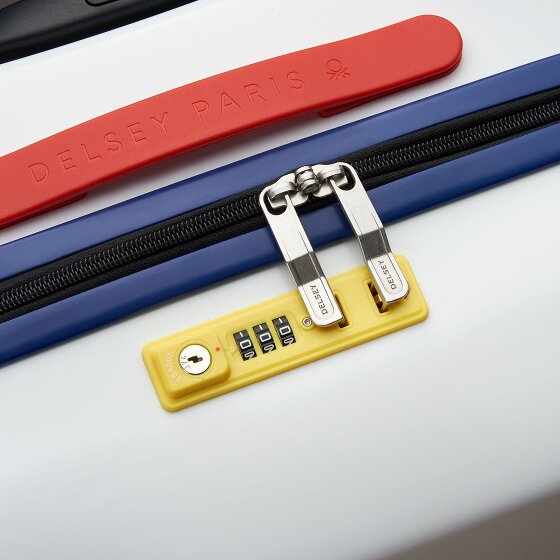 Delsey Paris x United Colors of Benetton 4-Rollen Trolley 66 cm