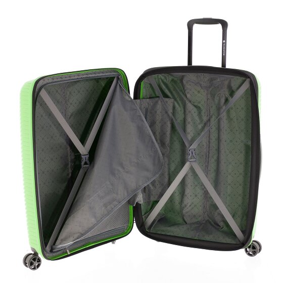 Gladiator 2800 4 Rollen Trolley 67 cm mit Dehnfalte