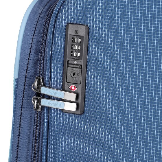 Travelite Corsiica 4 Rollen Kofferset 4-teilig