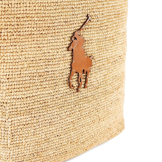 POLO RALPH LAUREN Raffia Shopper Tasche 46 cm