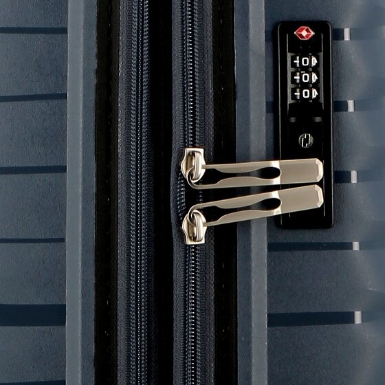 Jump Xwave 4 Rollen Kabinentrolley 55 cm mit Dehnfalte