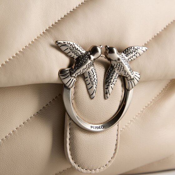 PINKO Love Puff Umhängetasche Leder 27 cm