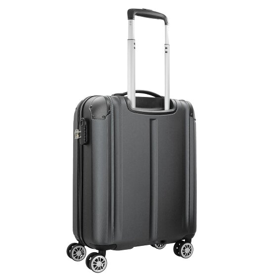Travelite City S 4-Rollen Kabinentrolley 55 cm