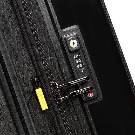 Delsey Paris Lutece Se 4 Rollen Trolley 68 cm mit Dehnfalte