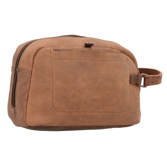 Harold's Antic Kulturbeutel Leder 26 cm