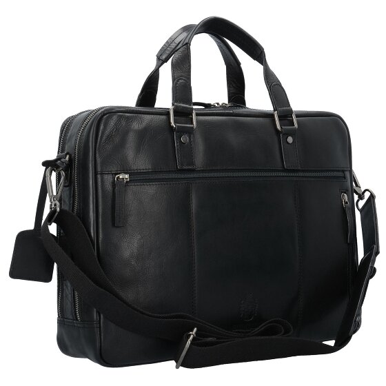 Leonhard Heyden Roma Aktentasche Leder 40 cm Laptopfach