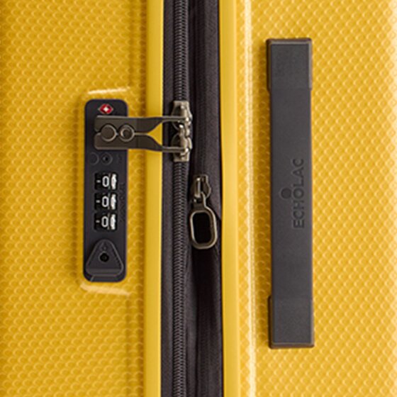 Echolac Logic Pro 4 Rollen Kofferset 3-teilig mit Dehnfalte