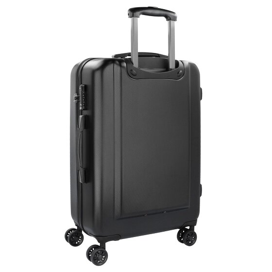 Bugatti Lima 2.0 4-Rollen Trolley 66 cm mit Doppelrollen