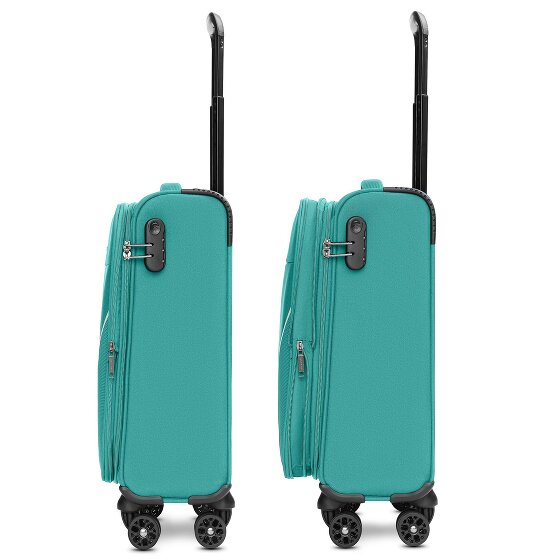 Stratic taska 4-Rollen Kabinentrolley S 55 cm mit Dehnfalte