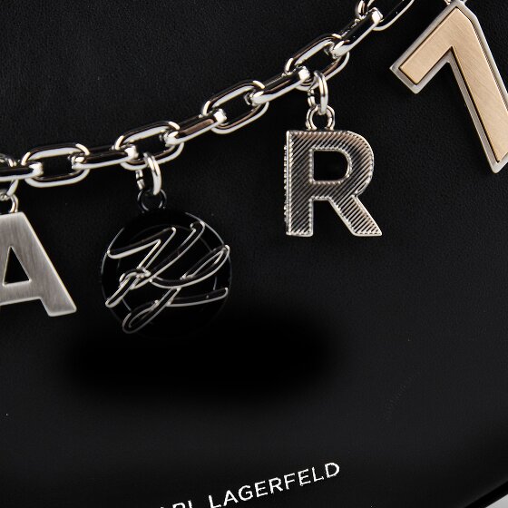 Karl Lagerfeld Autograph Umhängetasche Leder 23 cm