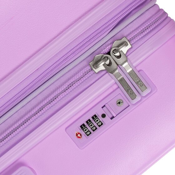 Heys Pastel 4 Rollen Trolley L 76 cm mit Dehnfalte