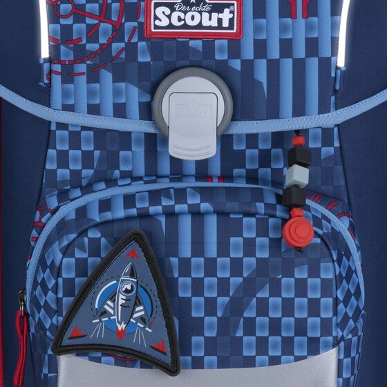 Scout Neo Exklusiv Safety Light Schulranzen-Set 5-teilig