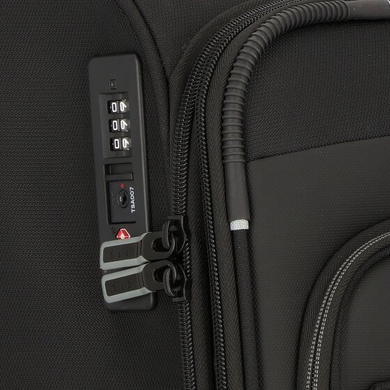 d&n Travel Line 9504 4 Rollen Trolley M 67 cm mit Dehnfalte