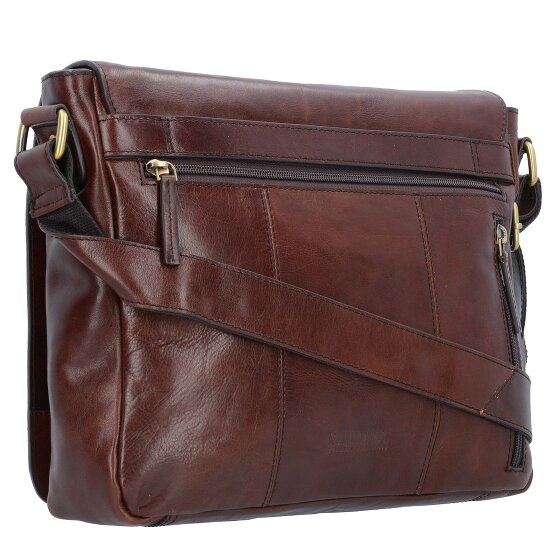 Leonhard Heyden Cambridge Messenger Leder 32 cm Laptopfach