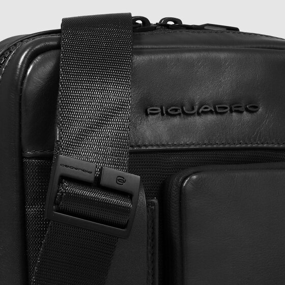 Piquadro Liko Mini Bag Umhängetasche RFID Schutz Leder 17 cm