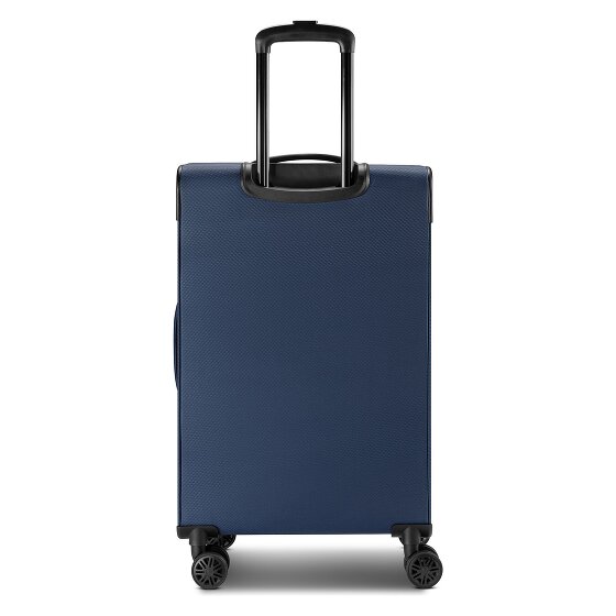 Bugatti Valencia Soft 4 Rollen Kofferset 3-teilig mit Dehnfalte