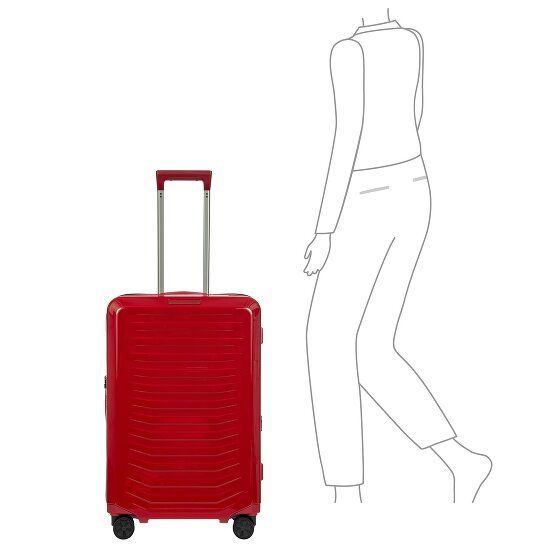 Porsche Design Roadster 4 Rollen Trolley M 69 cm mit Dehnfalte