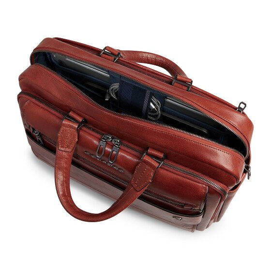 Piquadro Solm Aktentasche Leder 42 cm Laptopfach