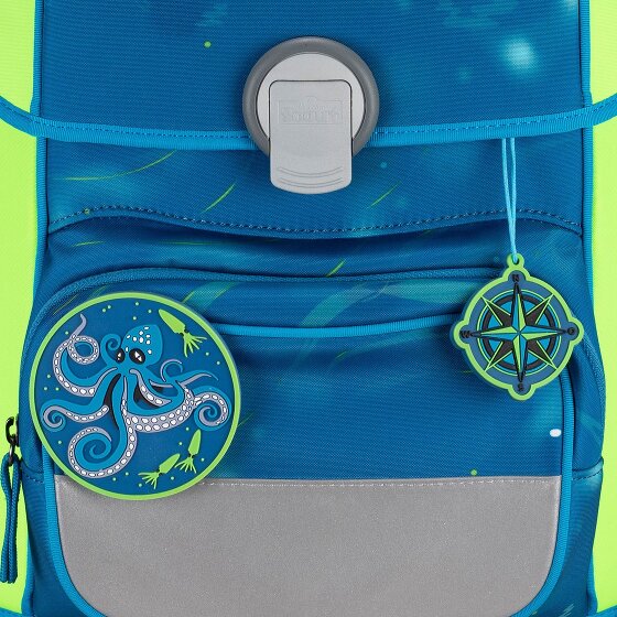 Scout Genius Schulranzen-Set 4-teilig