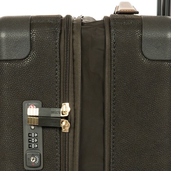 Bric's Life 4 Rollen Kabinentrolley S 55 cm mit Dehnfalte