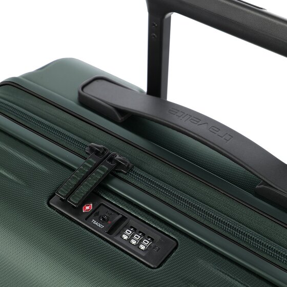 Travelite Dynamiic 4 Rollen Trolley L 76 cm mit Dehnfalte