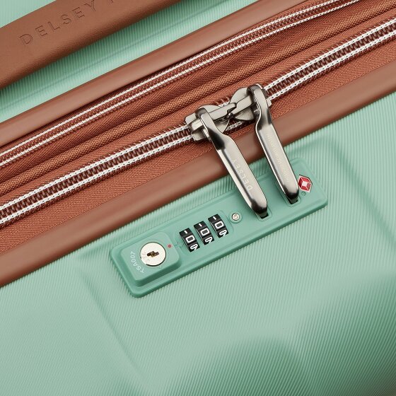 Delsey Paris Carrousel 2 4 Rollen Trolley 77 cm mit Dehnfalte