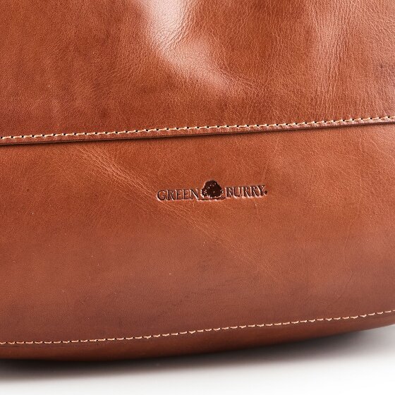 Greenburry Newport Schultertasche Leder 32 cm