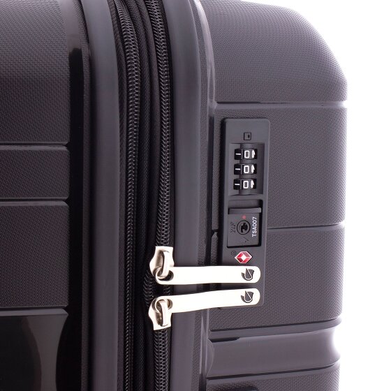 Gladiator 3800 4 Rollen Trolley 67 cm mit Dehnfalte