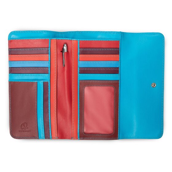 Mywalit Tri-fold Zip Wallet Geldbörse Leder 17 cm