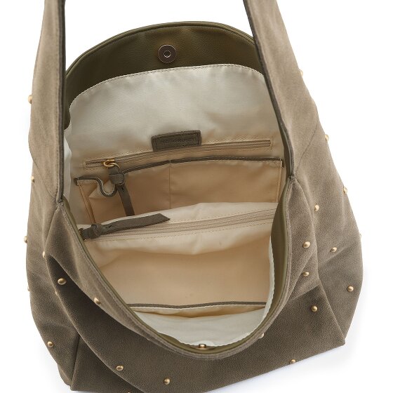 FredsBruder The Beaded One Schultertasche Leder 32 cm