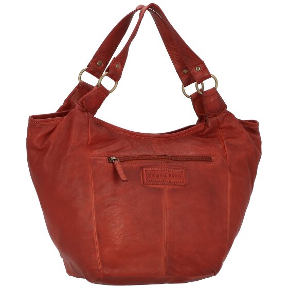 Greenland Nature Femi & Nine Schultertasche Leder 38 cm