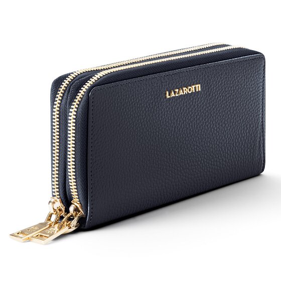 Lazarotti Bologna Leather Geldbörse RFID Schutz Leder 20 cm