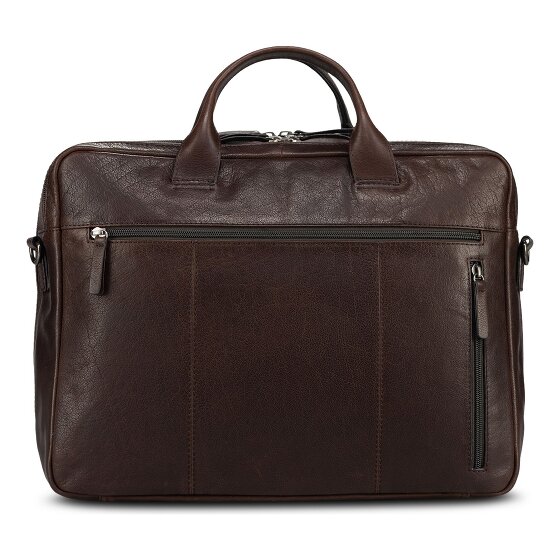 Jost Glasgow Aktentasche Leder 40 cm Laptopfach