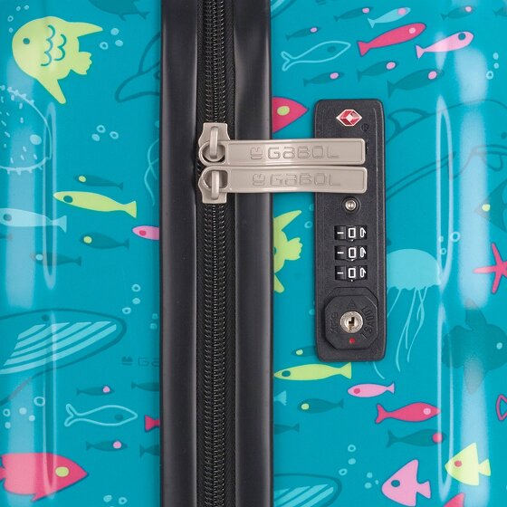 Gabol Acqua 4 Rollen Trolley M 66 cm