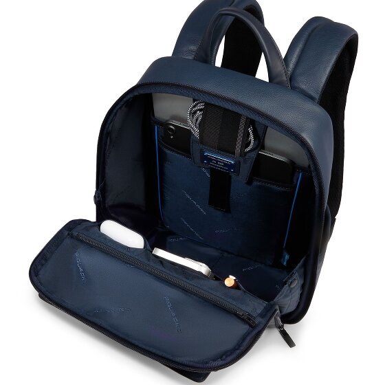 Piquadro Ael Daypack Leder 37 cm Laptopfach