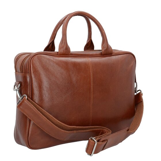 Dermata Aktentasche Leder 40 cm Laptopfach